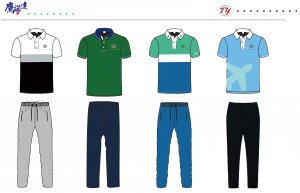 团体服装定制案例之腾宇BD半岛物流服装案例款